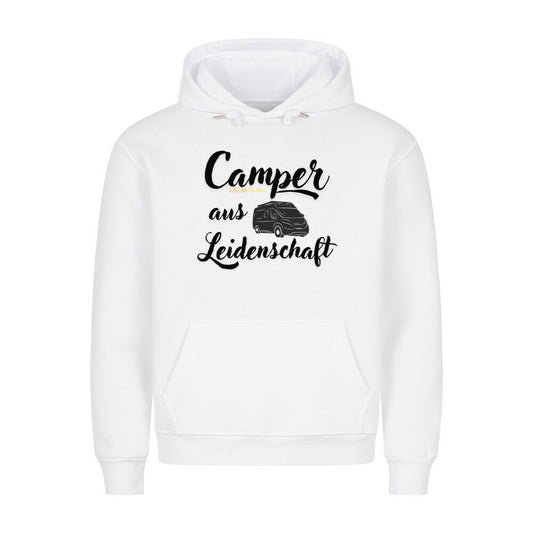 Camper aus Leidenschaft Fiat Ducato Van - Premium Hoodie weiß