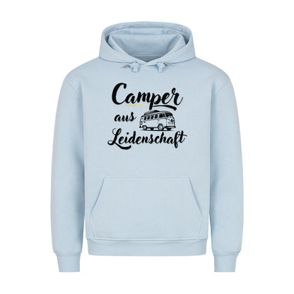 Camper aus Leidenschaft VW T1 Camper - Premium Hoodie Babyblau