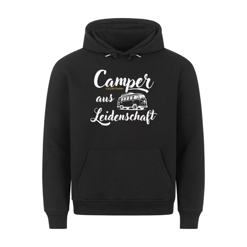 Camper aus Leidenschaft VW T1 Camper - Premium Hoodie Schwarz