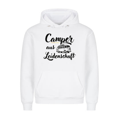 Camper aus Leidenschaft VW T1 Camper - Premium Hoodie Weiß