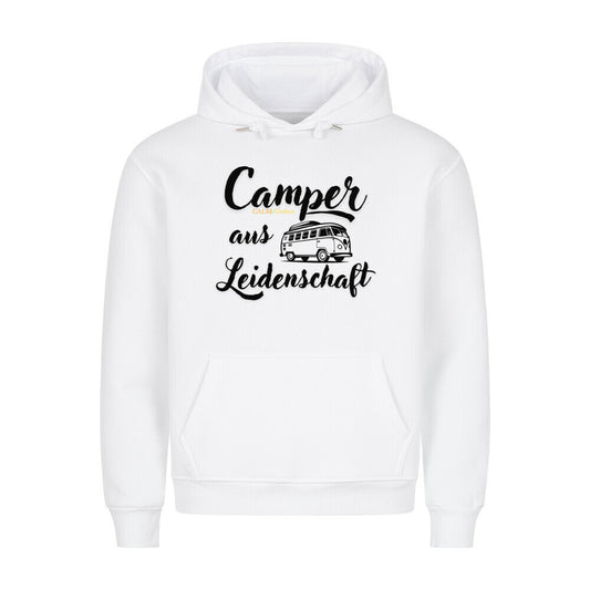 Camper aus Leidenschaft VW T1 Camper - Premium Hoodie Weiß