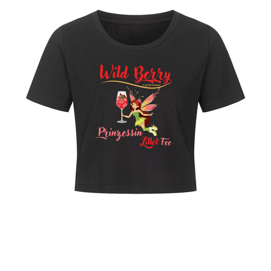 Wild Berry Prinzessin  Lillet Fee - Ladys Shirt kurz Schwarz